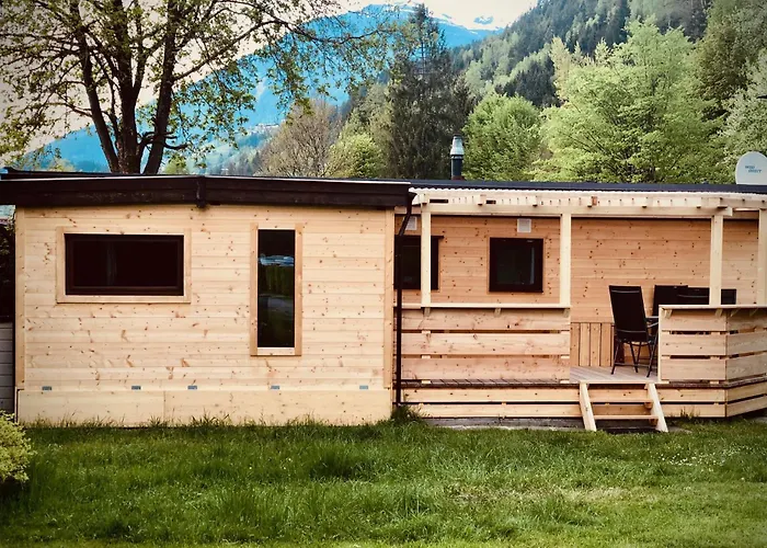 Mountainview Lodge - Chalet Im Zillertal Direkt Am 5 Sterne Campingplatz Aufenfeld Mit Hallenbad Und Sauna